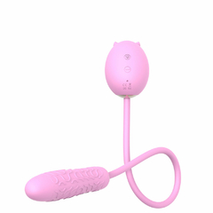 11362 | Vibrador Recarregável Duplo Possui 5 Modos de Ondas de Pressão – DUAL MOTOR – VR-042 na internet