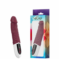 11390 | Vibrador Recarregável com Detalhe de Glande e Veias Saltadas – GOOD VIBE TOYS – VR-071