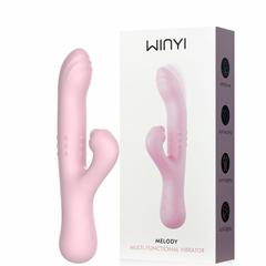 11396 | Vibrador Recarregável com Esferas Internas que se Movimentam para Cima e para Baixo – WINYI MELODY – VR-077