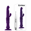 11436 | Vibrador Recarregável com Vai e Vem com Movimentos Através da Base e Ventosa – PLAYBOY HOPPY ENDING – VR-121