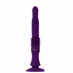 Imagem do 11436 | Vibrador Recarregável com Vai e Vem com Movimentos Através da Base e Ventosa – PLAYBOY HOPPY ENDING – VR-121