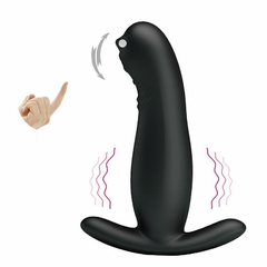 20131 | Vibrador de Próstata com Movimento em Puro Silicone - Recarregável via USB - Pretty Love