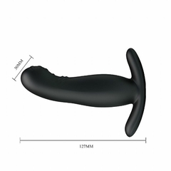 20131 | Vibrador de Próstata com Movimento em Puro Silicone - Recarregável via USB - Pretty Love