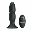 20134 | Plug Anal com Vibrador - Formato de Nódulos e Ventosa com controle remoto - Pretty Love