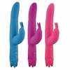 20440 | Vibe O Rabbit Rosa Roxo - Vibrador Duplo Motor em Puro Silicone - Aphrodisia