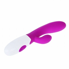 20503 | Vibrador de Ponto G e clitóris - Alvis - Puro Silicone - 30 Níveis de Vibração - Pretty Love