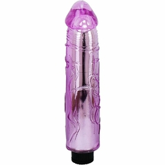 20507 | Pênis com Vibrador em Jelly Cristalino - SI