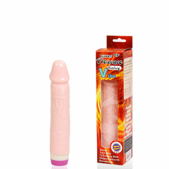 02765 | Pênis Realístico com Vibração Multivelocidade, Veias e Glande – PLEASURE FANTASY VIBE – BW-001061 - comprar online