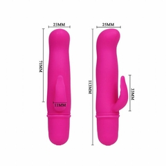 20669 | Vibrador Puro Silicone,10 níveis de vibração - Blithe - Pretty Love