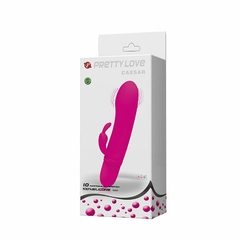 Imagem do 20670 | Vibrador Puro Silicone. 10 níveis de vibração - Caesar - Pretty Love