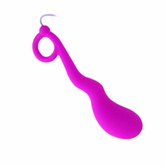 20682 | Vibrador Anal em Silicone Hipoalergênico - 12 Vibrações - Pretty Love - comprar online