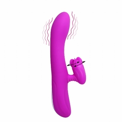 20747 | Vibrador de Ponto G e Clitóris - Buck - Estimulador de Clitóris Rotativo - Pretty Love na internet