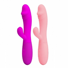 20759 | Vibrador de Ponto G e clitóris - Recarregável - Snappy - Pretty Love