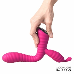 20813 | Moonlight Vibrador Ponto G com Plug - S-Hande