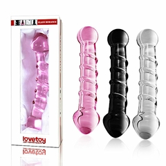 20911 | Plug Anal de Vidro com Relevo Espiral - Lovetoy - comprar online