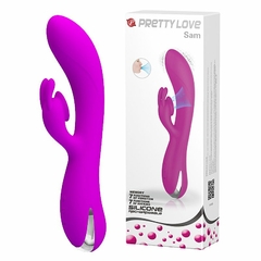 20970 | Vibrador de Ponto G e Clitóris com Sucção - Sam - Pretty Love