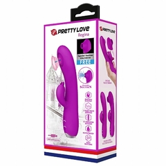 21337 | Vibrador de Ponto G e Clitóris com Dedilhar / Tapping - Regina - Pretty Love