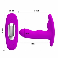 21454 | Vibrador de Ponto G com Dedilhar / Vem cá - Magic Finger II - Pretty Love - loja online