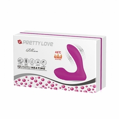 21455 | Vibrador de Ponto G e Clitóris com Aquecimento - Lillian - Pretty Love - loja online