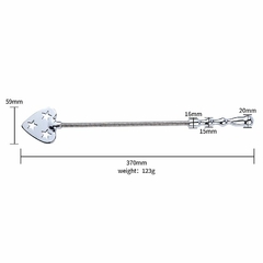 21464 | Chicote de Aço - Coração - SI