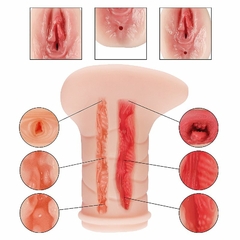 21625 | Masturbador Formato de Vagina e Ânus - The Realistic - SI