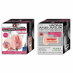 21625 | Masturbador Formato de Vagina e Ânus - The Realistic - SI - comprar online