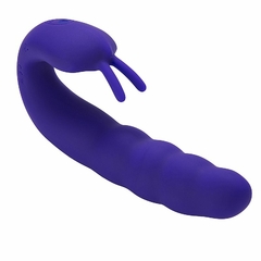 21739 | Vibrador de Ponto G e Clitóris - Ribbed Dual Mult velocidade - Aphrodisia