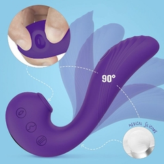 21794 | Vibrador de Ponto G com Pulsação e Dedilhar / Tapping - Angel.S - S-Hande