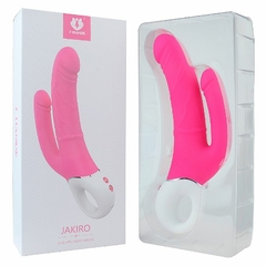 21820 | Vibrador de Ponto G com Plug Anal - Jakiro - S-Hande