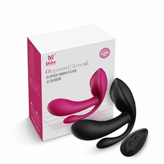 21937 | Vibrador de Ponto G com Plug Anal - Dibe