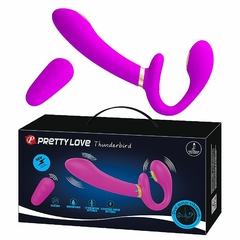 22192 | Vibrador de Ponto G e Clitóris com choque Strepless - Thunderbird - Pretty Love