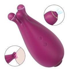 22389 | Vibrador de clitóris com Pulsação e Rotação - Kraken - S-Hande na internet