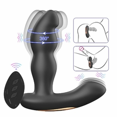 22524 | Vibrador de Próstata com Rotação 360º e controle Remoto - Hiross - SI