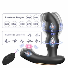 Imagem do 22524 | Vibrador de Próstata com Rotação 360º e controle Remoto - Hiross - SI