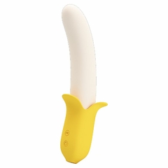 22921 | Vibrador de Ponto G com Vai e Vem - Banana Geek - Pretty Love - comprar online