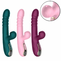 23004 | Vibrador de ponto G e clitóris com Pulsação - Vai e vem - Fabulous Secret - SI