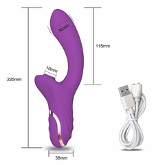 23030 | Vibrador de Ponto G e Clitóris com Pulsação e Dedilhar / Tapping - Lord - SI - comprar online