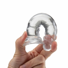 Imagem do 23407 | Dildo Realístico Transparente - 14,8 x 3,0 - SI