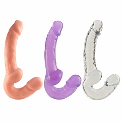 23413 | Pênis Realístico de Casal Strapless - Big Dildo - 15,0 x 3,4 cm - SI