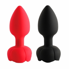 23465 | Plug anal com Led em silicone com vibrador e Controle Remoto - SI na internet