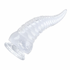 23582 | Plug Anal em Silicone - Formato de Dildo com Ventosa -15,5x4,0 cm - SI - loja online