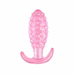 23586 | Plug Anal em Silicone / Com Textura de Bolinha - 10,5x3,5cm - SI - loja online