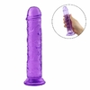 23594 | Pênis Realístico Roxo em Silicone com Ventosa - 16,0x3,0 cm - SI