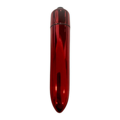04297 | Cápsula Vibratória Resistente à Água - Power Bullet Plus - Vermelho Metálico