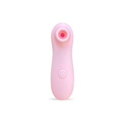 05084 | Mini Estimulador Feminino com 10 Modos de Ondas de Pressão como Sucção - XXOO - Rosa Claro