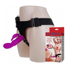 00458 | Cinta Ajustável com Vibrador em Silicone Soft Touch com Estimulador Clitoriano e Vibração - Ultra Harness