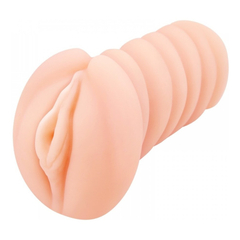 04239 | Masturbador Em Formato de Vagina Realística com Cápsula Vibratória e Controle - Crazzy Bull - comprar online