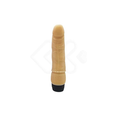 04291 | Vibrador de Ponto G no Formato de Pênis Realístico com Vibração Multivelocidade - Soft Portable Female Sex Toy - 11,7 x 3,5 cm - Bege - comprar online