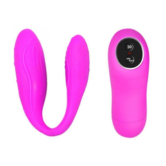 00430 | Vibrador Recarregável para Casal com 30 Níveis de Vibração e Controle Remoto Sem Fio - Pretty Love Indulgence na internet