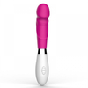 04793 | Vibrador com Ponta Curva para Ponto G em Silicone com 10 Modos de Vibração - XXOO Baby One More Time Silicone Vibrator - Rosa